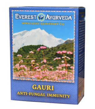 Ayurvedic herbal mixture Gauri, 100g, against fungi, bacteria, viruses in the digestive tract, also against helicobacter pylori, facilitates digestion, relieves digestive problems